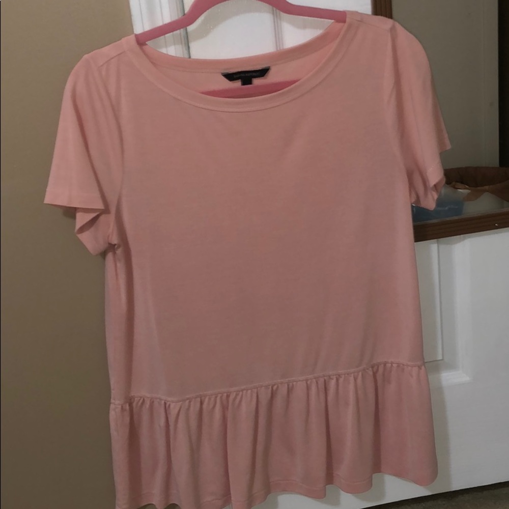 Banana republic pink shirt